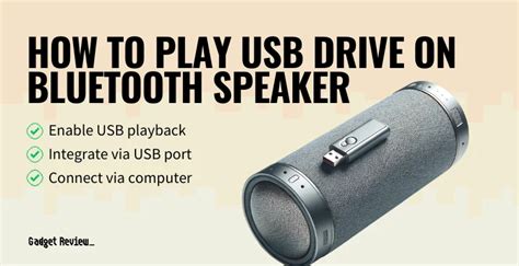 How to Play Music from a USB Stick on a Speaker: A Detailed Guide