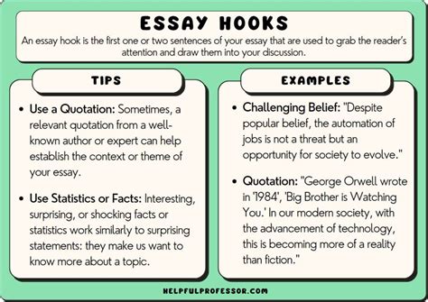 which element can be used as a hook in an essay? sometimes, the best hooks are not just catchy but also thought-provoking.